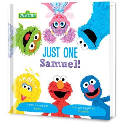 Sesame Street Just One You! Personalized Book 