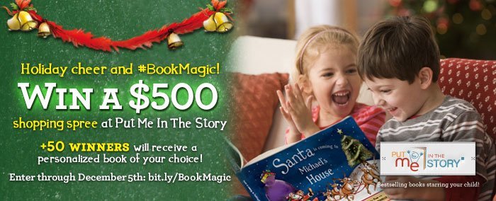 Put Me In The Story #BookMagic Holiday Giveaway