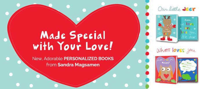 Sandra Magsamen Personalized Books